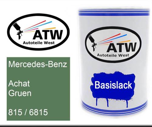 Mercedes-Benz, Achat Gruen, 815 / 6815: 500ml Lackdose, von ATW Autoteile West.